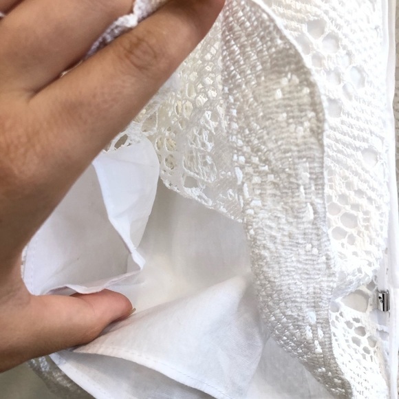 Trina Turk Julia White Cutout Romper 4 - Picture 9 of 13